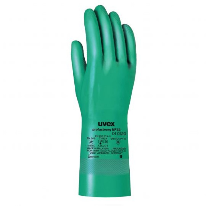 Rękawica chroniąca przed chemikaliami uvex profastrong NF33